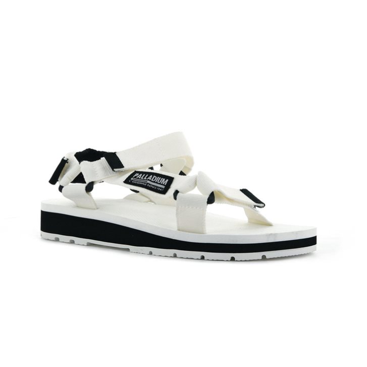 Palladium Outdoorsy Urbanity Men's Sandals White | UK N873-VHW